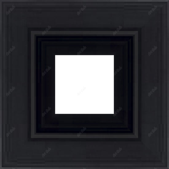 Framed print without mat & glazing