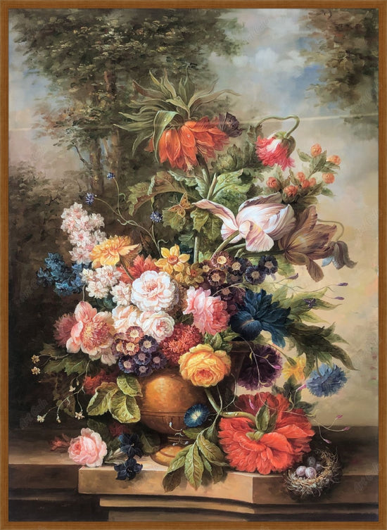 Classic Flower 1 / Oil On Canvas