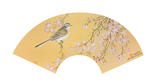 樱花小鸟  Flowering Cherry with Bird
